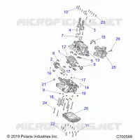 ENGINE, CRANKCASE AND CIGUEÑAL