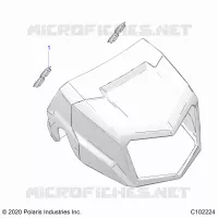 FARO DELANTERO POD, PLUGS