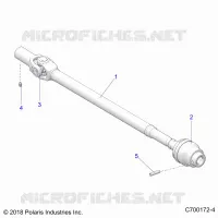 TREN, FRONT PROP SHAFT