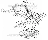 FRONT SUSPENSION AND SKI (600 LE) (4910941094011A)