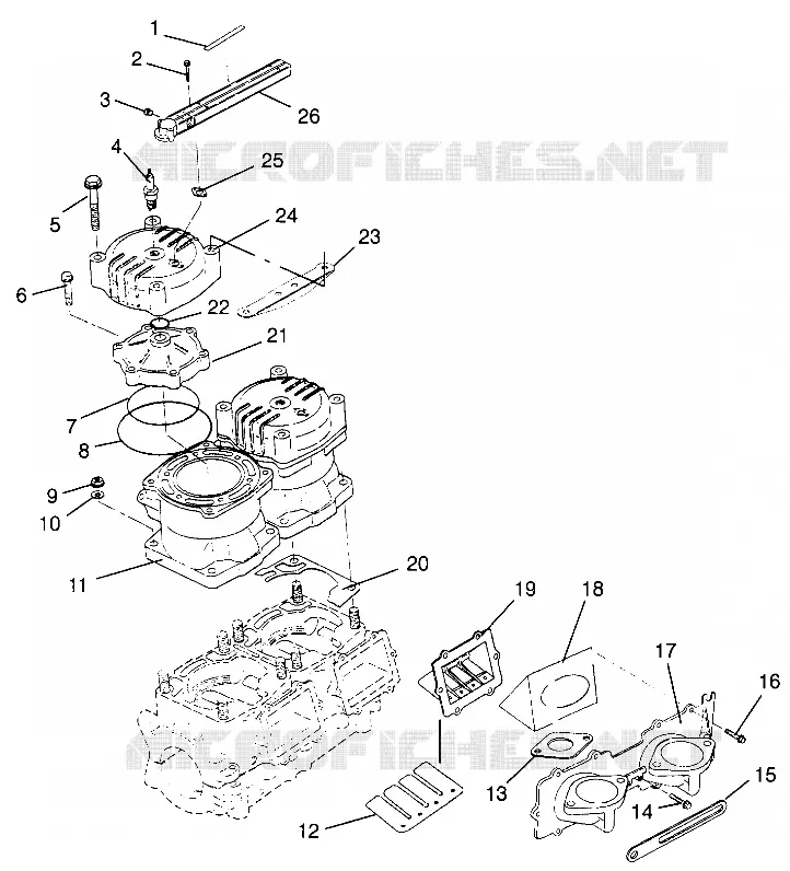 CILINDRO   COLECTOR SL 700 B964066 AND INTL. SL 700 I964066 (4935633563C003)