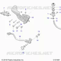 BRAKES, BRAKE PEDAL AND CILINDRO MAESTRO