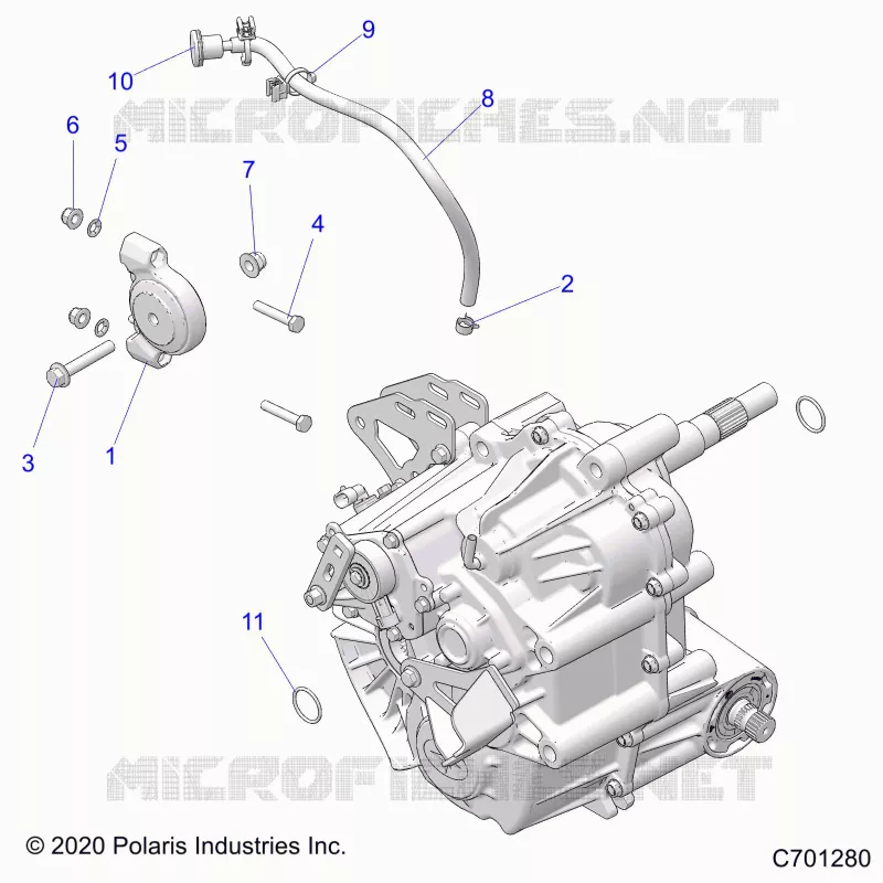 TREN, MAIN GEARCASE MOUNTING