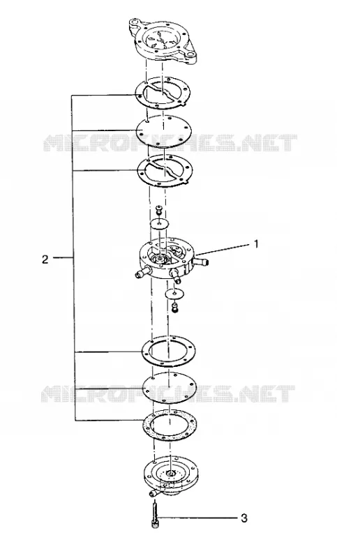 BOMBA DE COMBUSTIBLE 440 XCR 0951660 (4929112911C014)