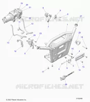 PARACHOQUES DELANTERO WINCH AND MOUNTING