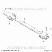 TREN, FRONT PROP SHAFT
