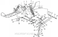 SUSPENSIÓN DELANTERA 440 XC 0971760 (4937873787B002)