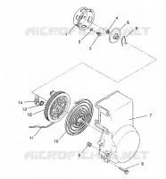 ARRANQUE DE RETROCESO ASSEMBLY XLT/0930767,XLT SP/0930667    XLT SKS/0930567 (4923012301040A)