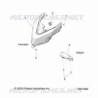 ELECTRICA, HEADLIGHT AND TAILLIGHT