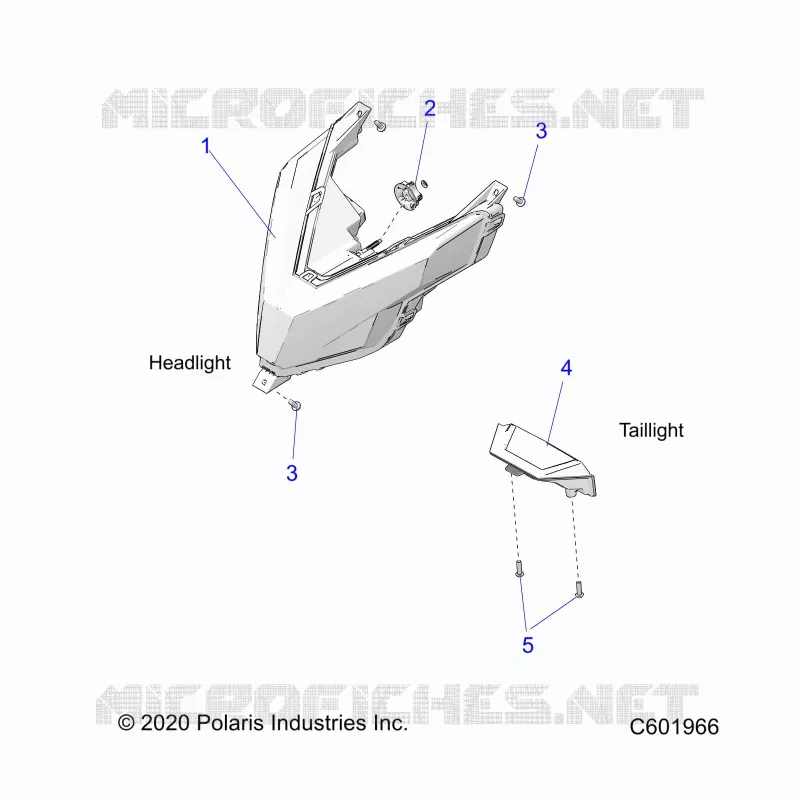 ELECTRICA, HEADLIGHT AND TAILLIGHT