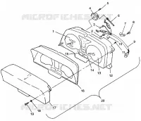 INSTRUMENTOS 600 XCR 0975677, 600 XCR SE H975677 and EUROPEAN 600 XCR SE E97 (4937963796A014)