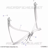 ASIENTO BELT MOUNTING