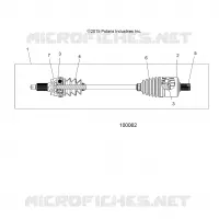 TREN, DRIVE SHAFT, FRONT