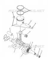 CIGUEÑAL AND PISTON ASSEMBLY (4916331633032A)