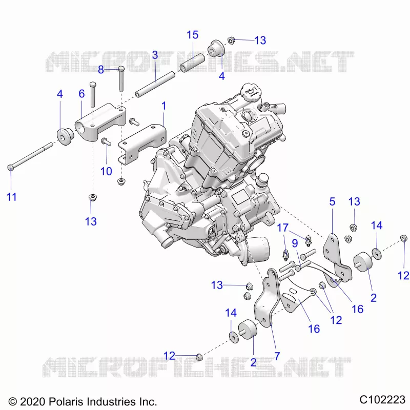 MOTOR, MOUNTING