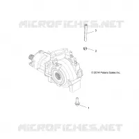 TREN, GEARCASE MOUNTING, FRONT
