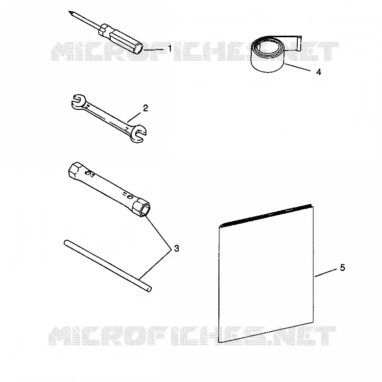 KIT DE HERRAMIENTA ULTRA SP 0970678 (4938093809C014)