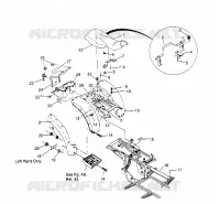 TRASERO CABINA Y ASIENTO ASSEMBLY Sportsman 4x4 W958040 (4930403040A006)