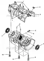 CAJA DEL CIGÜEÑAL ASSEMBLY 500 EFI 0942774 and  EFI SKS 0942574 (49274127410033)