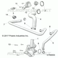 MOTOR, WATERPUMP AND BYPASS