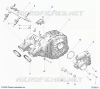 ENGINE, TOMA DE AIRE MANIFOLD