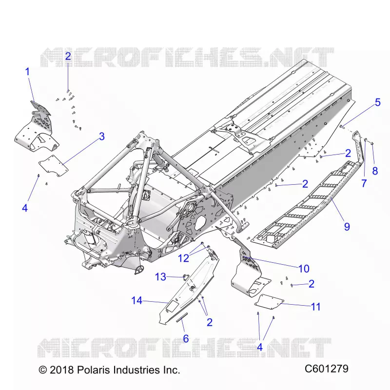 CHASSIS, PROTECCIÃ³N DEL EMBRAGUE/FOOTRESTS/RUNNING BOARDS