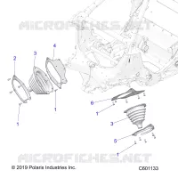 CHASIS, TIE ROD BOOT ASM.