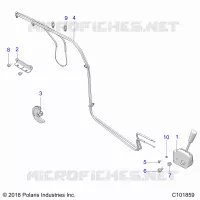 TREN, SHIFT LEVER