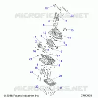 ENGINE, CRANKCASE AND CIGUEÑAL