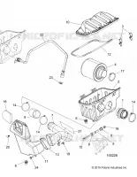 ENGINE, TOMA DE AIRE SYSTEM