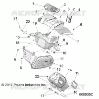 ENGINE, TOMA DE AIRE SYSTEM