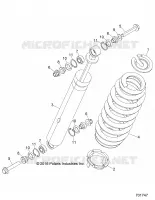 SUSPENSION, SHOCK TRASERO
