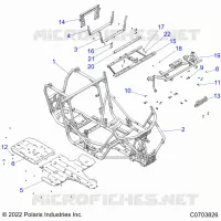 CHASSIS, MAIN FRAME AND ESQUÃD PLATES
