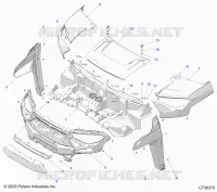 CAPUCHA AND FRONT FENDERS