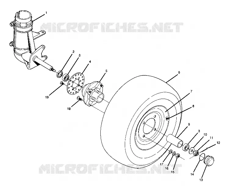 RUEDA DELANTERA ASSEMBLY (4914771477015A)