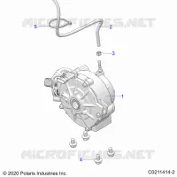 TREN, FRONT GEARCASE MOUNTING