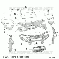 CAPUCHA AND FRONT FACIA