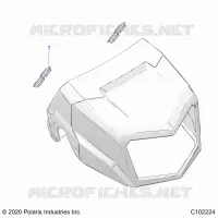 FARO DELANTERO POD, PLUGS- A21SEE57A1/A3/A5/A7/A9/B1/B3/B5/B7/B9 (C102224)