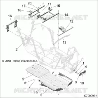CHASSIS, MAIN FRAME AND ESQUÃD PLATES