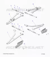 SUSPENSIÃ“N DELANTERA CONTROL ARMS