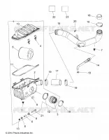 ENGINE, TOMA DE AIRE SYSTEM