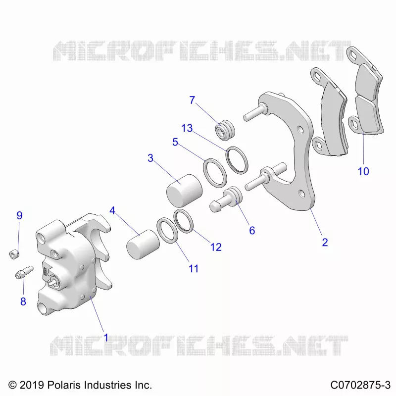 BRAKES, PINZA FRENO TRASEIRA