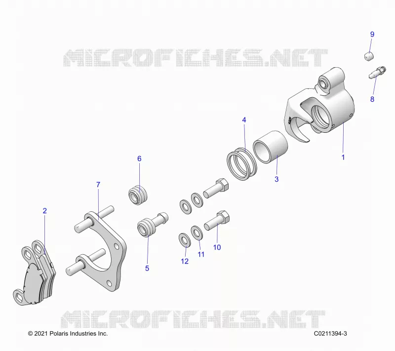BRAKES, PINZA TRASERA