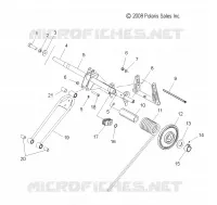 SUSPENSION, TRASERO ARM PAR