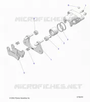 BRAKES, PINZA TRASERA
