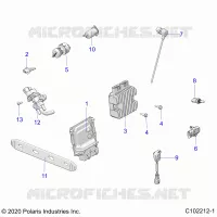 ELECTRICA, SWITCHES, SENSORS, ECU AND CONTROL MODULES