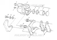 MONTAJE DE FRENO DELANTERA Sport 400L W948540 (4927232723B003)