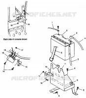 CAJA DE BATERIA 500 EFI 0942774 and EFI SKS 0942574 (4924982498030A)