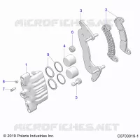BRAKES, PINZA FRENO DELANTERA