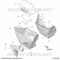ASIENTO AND FOOTWELLS